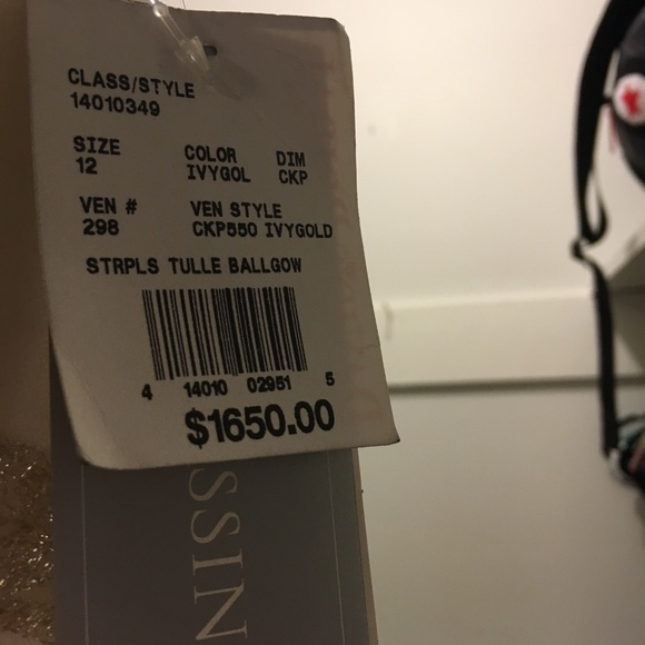 Oleg Cassini Wedding Dress - Picture 3 of 5